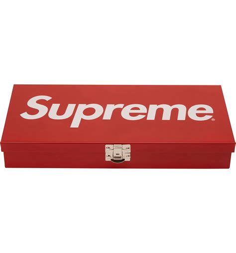 supreme metal storage box|Supreme Small Metal Storage Box Red .